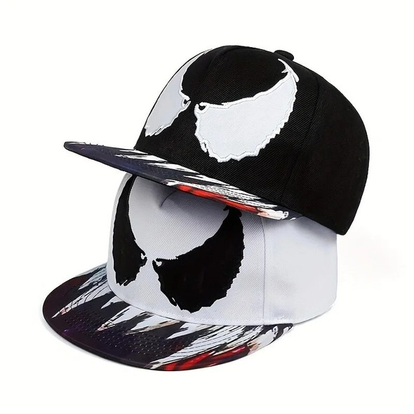 New Fashion Venom Embroidered Snapback Cap Men Women Good Quality Adjustable Hip Hop Snapback Cap Outdoor Sports Hat Sun Cap