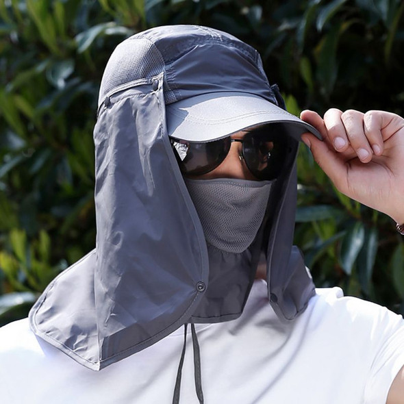 Protective Chapeu Feminino Neck Cover Ear Flap UV Protection Men Women Sun Hats