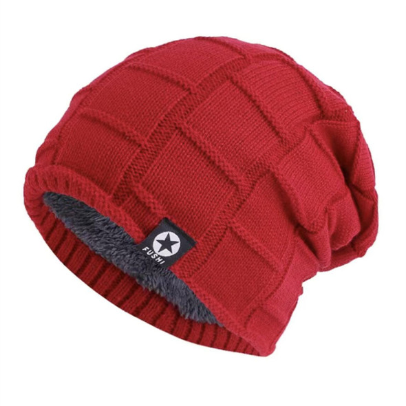 New Unisex Fleece Lined Beanie Hat Knit Warm Winter Hat Thick Soft Stretch Hat For Men And Women Fashion Skullies & Beanie