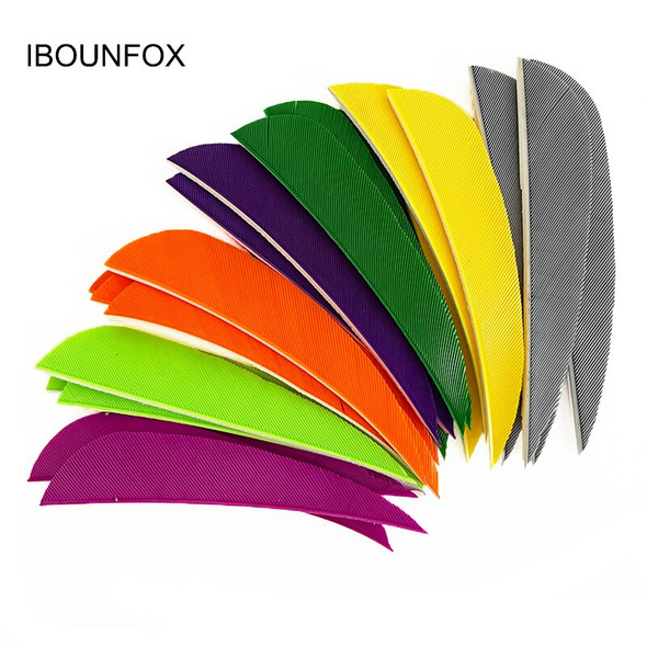 Feather Fletchings Arrows 5 Inch | Turkey Feather Arrow Fletching - Feather Fletchings Arrows 5 Inch | Turkey Feather Arrow Fletching -