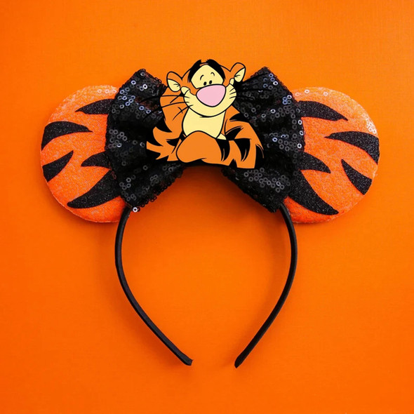 Disney Winnie Pooh Bear Hair Accessories Women Donkey Boy Eeyore Headwear Girl Tigger Piglet Ears Headband Baby Cartoon Hairband