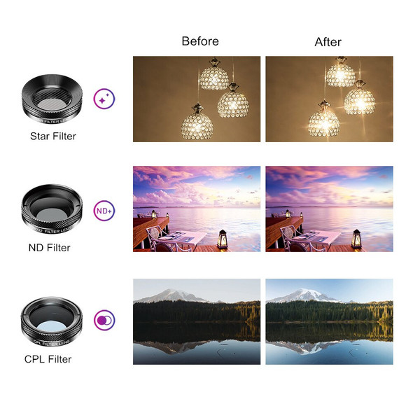 Telescope Phone Camera Lenses | Apexel Hd Smartphone Lens | Apexel