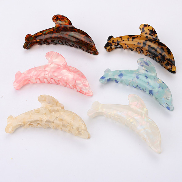 Cartoon Dolphin Hair Claw Clip Cute Hair Clips Popular Hair Catches Kawaii Hair Accessories for Women Girls