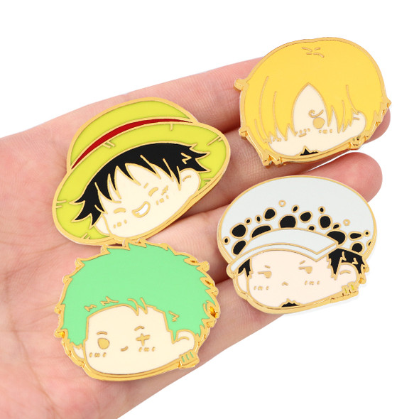 Cute Badges Japanese Anime Lapel Pins for Backpacks Metal Enamel Pin Pines Brooches for Women Fashion Jewelry Accessories Gifts