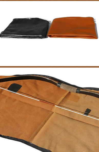 Archery Traditional Recurve Bow Bag PU Leather Traditional Bow Carry