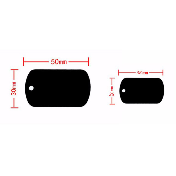 100Pcs Aluminum Military Identity Tag Custom Personalized ID Nameplate Laser Engraved Number Pendant For KeyChain Diy Making 100Pcs Aluminum Military Identity Tag Custom Personalized ID Nameplate Laser Engraved Number Pendant For KeyChain Diy Making