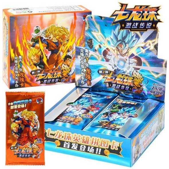 Dragon Ball Cards Collection, Deluxe Edition, Card Book, Son Goku, Vegeta, Anime Peripheral Character Card Gifts Kids