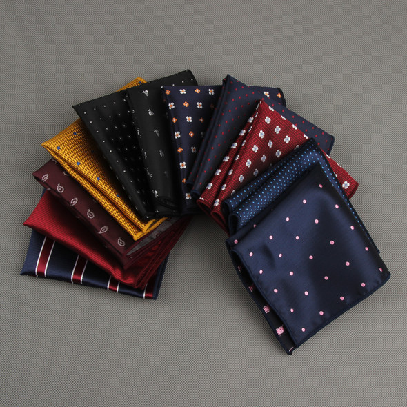 Men's suit silk square scarf