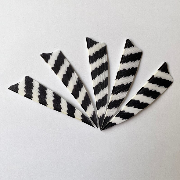 100pcs Wholesale 3inch Hunting Arrow Feathers Fletching 3" Natural