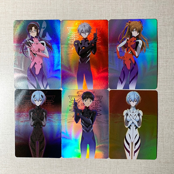 Genuine Anime Peripherals Action Figure EVA Evangelion Protagonist Card Collection