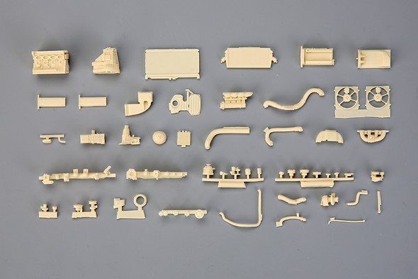 Hobby Design HD03-0551 1/24 Mitsbsh 4G63 Engine Detail Set (Resin+PE+Metal parts)  Model Car Modifications