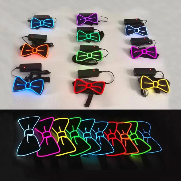 1PC New LED Light Up Men Bow Tie Necktie Luminous Flashing For Dance Party Evening Party Decoration Hot Sale
