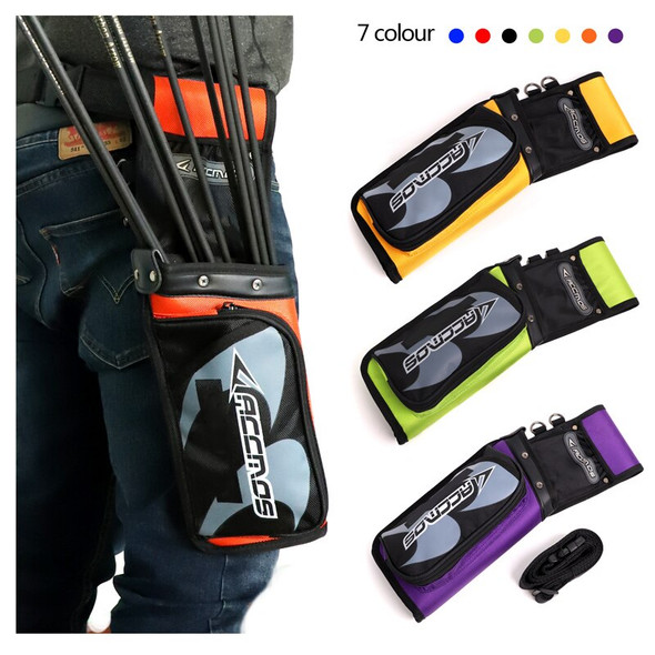 7 Color Field Arrow Quiver Reverse Hold Arrow Length 43cm Suit 7 Color Field Arrow Quiver Reverse Hold Arrow Length 43cm Suit