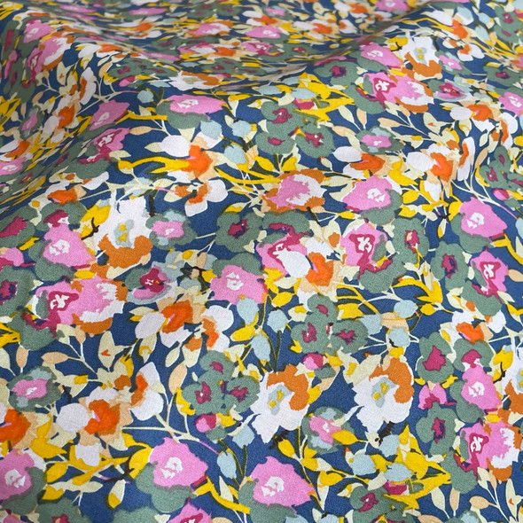 New Tropical Rain 60S Tissun liberty Cotton Fabric For Kids Baby Sewing Cloth Dresses Skirt DIY Handmade Designer Patchwork