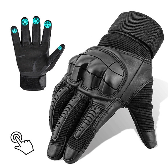 Tactical Gloves Full Finger Sports Outdoor Hiking Protection Anti-slip Riding Motorcycle Touch Screen Adult Gloves