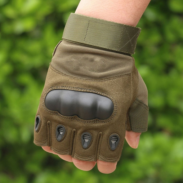 Military Tactical Gloves For Men Outdoor Cut Resistant Mittens Sports Gloves Shooting Airsoft Combat Half Finger Gloves DT133