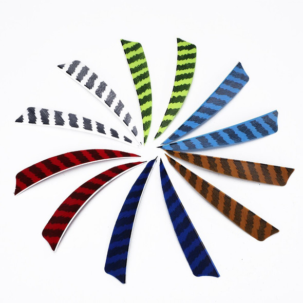 Feather Fletchings Arrows 5 Inch | Turkey Feather Arrow Fletching - 24 Feather Fletchings Arrows 5 Inch | Turkey Feather Arrow Fletching - 24