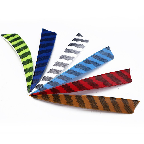 Feather Fletchings Arrows 5 Inch | Turkey Feather Arrow Fletching - 24 Feather Fletchings Arrows 5 Inch | Turkey Feather Arrow Fletching - 24