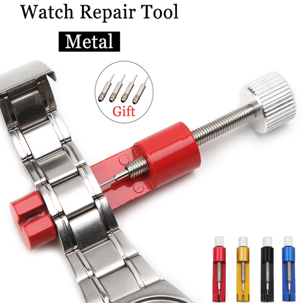 Metal Watch Repair Tool Adjusting Watch Strap Tool with Watch Pin Band Bracelet Link Pin Tool Remover Easy To Remover Adjust Metal Watch Repair Tool Adjusting Watch Strap Tool with Watch Pin Band Bracelet Link Pin Tool Remover Easy To Remover Adjust