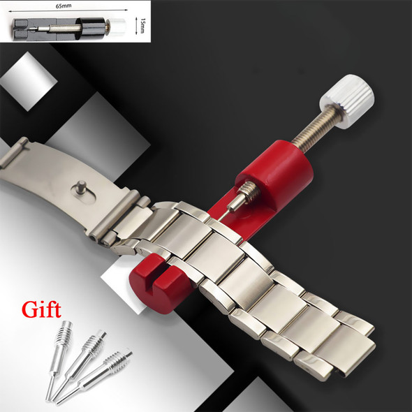 Metal Watch Repair Tool Adjusting Watch Strap Tool with Watch Pin Band Bracelet Link Pin Tool Remover Easy To Remover Adjust