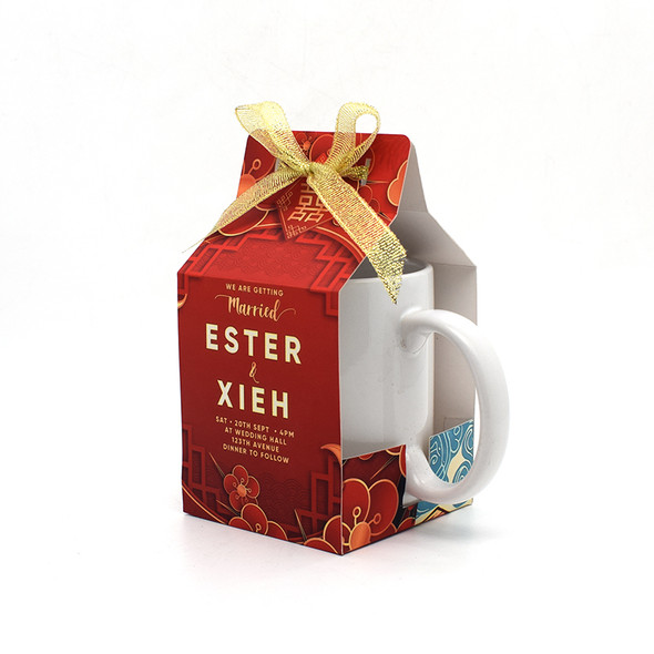 200pcs/Lot Sublimation 11oz Mug gifts box bags Blanks for DIY printing