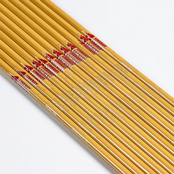 Bamboo Skin Archery Accessories | Linkboy Archery Carbon Arrow - 12pcs