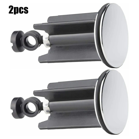 Universal Sink Plug Bathroom 40mm Pop-Up Plug Replacement Drain Plug Detachable Adjustable Manual Lift Drain Plug Kitchen Access