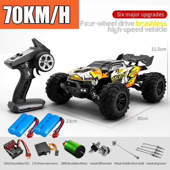 RC Cars High Speed Remote Control Car Brushless 4WD 70KM/H Rc Car Off Road 4x4 Monster Truck Drift Rc Car Toys for Boys Gift