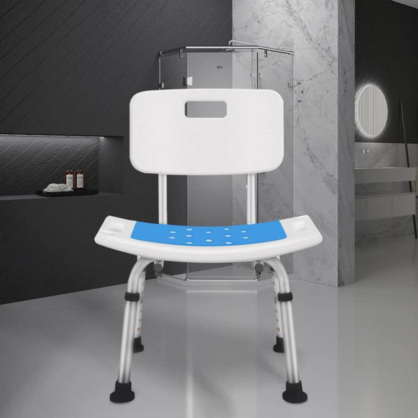 Elderly Folding Bath Chair Cushion Bathroom And Shower Chair Elderly Bath Tub Shower Chair Bench Stool Seat Non-slip Cushion