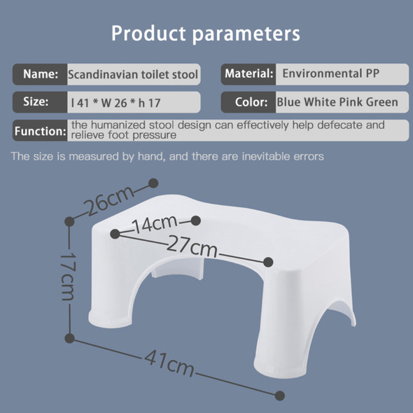 Poop Stool Toilet Step Stool 6.7 Inch Height Bathroom Step Stool Potty Training For Adult Kids Portable Squat Stool Capability