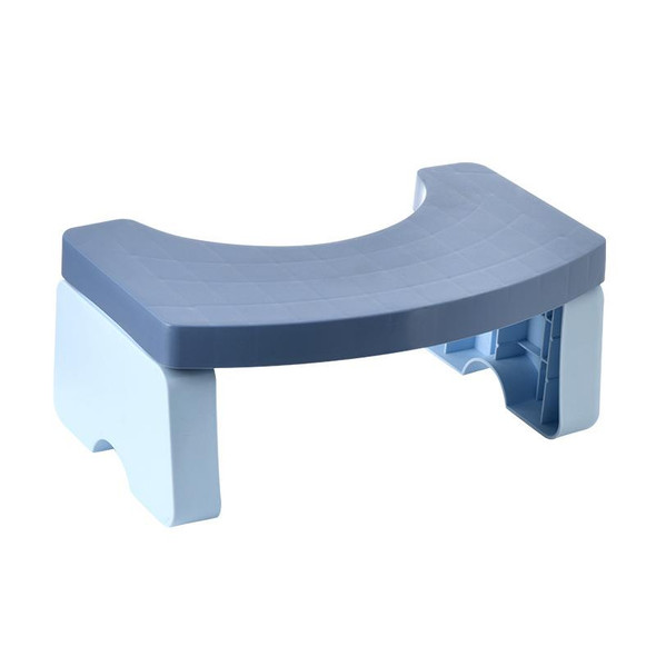 Children White Step Stool Adults Elderly Toilet Bathroom Low Step Stool Foot Plastic Tabouret Plastique Small Footstool OB50YD