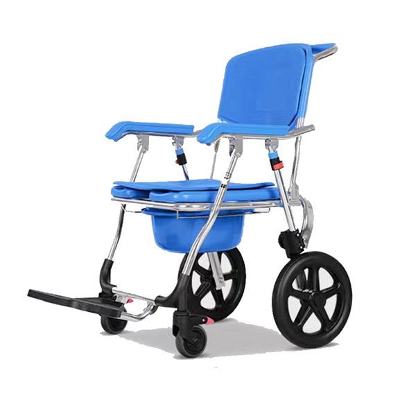 Foldable Bathroom Chair for Elderly and Pregnant Women,Shower Stool with Commode,Non-Slip Design Lightweight and DurableDisabled