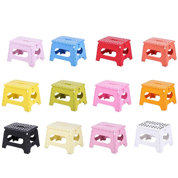 Plastic Stool Portable Dot Folding Chair Adult High Stool Bathroom Chairs Home Children Small Bench