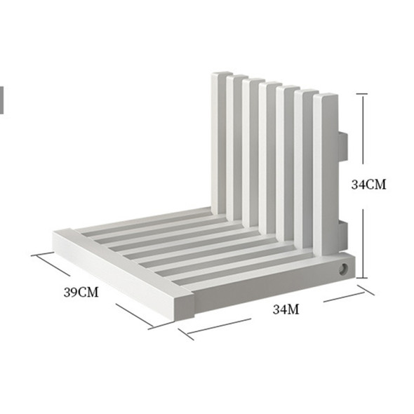 Hidden Wall Hanging Ultra Thin Folding Chair Porch Chair Shoe Changing Wall-Mounted Folding Bathroom Stool