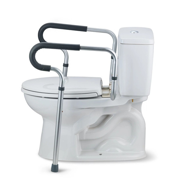 Toilet Safety Rail,Free Stand,Medical Supply for Elderly Home Furniture Bathroom Chair Toilet Stool