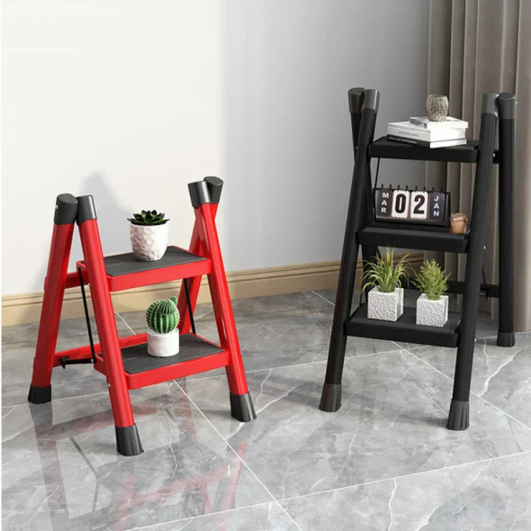 Indoor Climbing Kitchen Stool Multifunctional Ladder Chair Stable Load-bearing Ladder Stool Folding Storage Step Stool Indoor Climbing Kitchen Stool Multifunctional Ladder Chair Stable Load-bearing Ladder Stool Folding Storage Step Stool