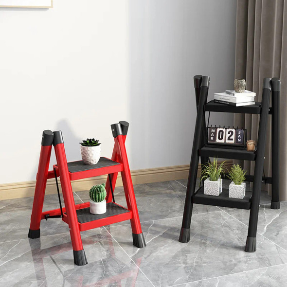 Fashion High Stools Kitchen Multi-layer Structure Ladder Chair Stable Load-bearing Step Stool Convenient Expansion Ladder Stool Fashion High Stools Kitchen Multi-layer Structure Ladder Chair Stable Load-bearing Step Stool Convenient Expansion Ladder Stool