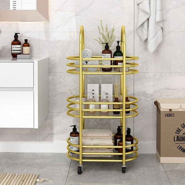 Kitchen Islands Trolleys Beauty Salon Trolley with Wheels Mobile Barber Shop Nail Tool Cart Storage Rack Multifunctional Racks