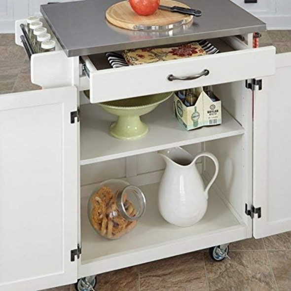 Dining Room Trolleys, Internal Locker Shelves, Kitchen Island with Ceiling Fans, Countertops on Wheels, Home Assist Trolleys