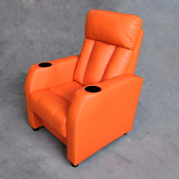 Modern Minimalist Mini Bar Sofa Single Chair and Small Leather Home Cinema Sofa
