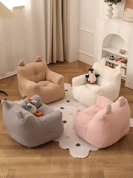 Children's sofa Tatami cute cartoon reading 1 to 6 years old baby sofa beanbag lazy little sofa chair