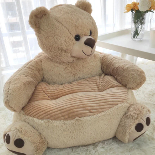 Creative Minimalist Children Children Cartoon Lazy Little Sofa Mini Sofa Cartoon Cute Bear Sofa Stool Kids Chairs