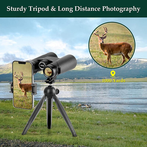 500X25 Portable Hd Zoom 5000M/50000M Binoculars Telescope Powerful