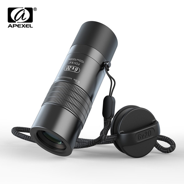 APEXEL 6X 0.3m Closest Focus Telescope Optic Lenses Monocular BAK4
