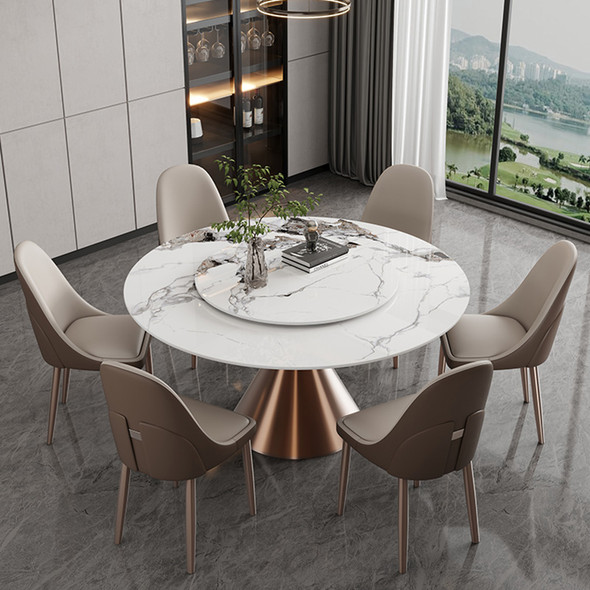 Legs Metal Dining Table Round Luxury Sedentary Breakfast Table Waterproof Japan Style Mesas De Comedor Decoration Accessories