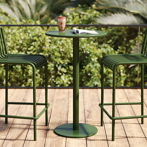 Minimalist High Bar Tables Standing Outdoor Luxury Kitchen Bar Tables Coffee Professional Table Haute Bar Furniture ZT50B