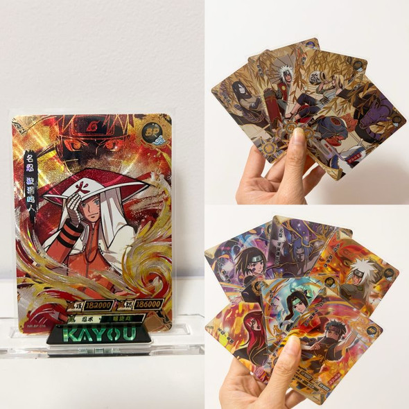 Kayou Naruto BP Card Anime Uzumaki Naruto Bp Tsunade MR Cards BP Collection Card Children's Card Toy Gift Tsunade Hinata