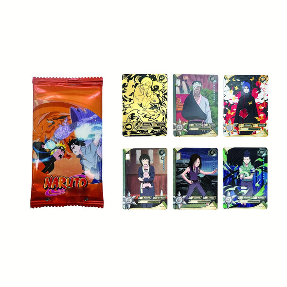 NARUTO Anime Cartoon Characters Rare Cards For Collectible Entertainment The Best Game Choice Holiday Gifts 20 Pcs / Box