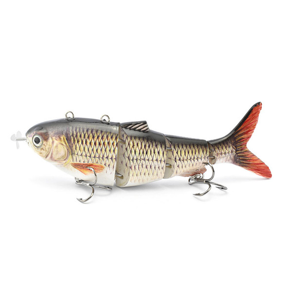 Automatic Swimbait Electric Robotic Fishing Lure 4-Segement Auto Multi Jointed Bait USB Rechargeable Wobbler Pesca Accessories Automatic Swimbait Electric Robotic Fishing Lure 4-Segement Auto Multi Jointed Bait USB Rechargeable Wobbler Pesca Accessories