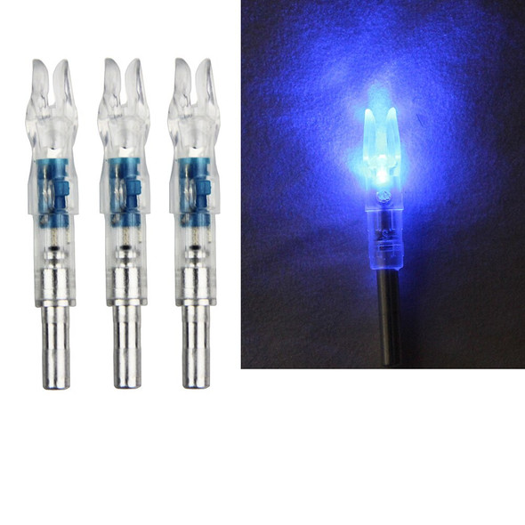 6 Pieces 6.3mm Automatically Bright Led Luminous Arrow Nock Tail 6 Pieces 6.3mm Automatically Bright Led Luminous Arrow Nock Tail